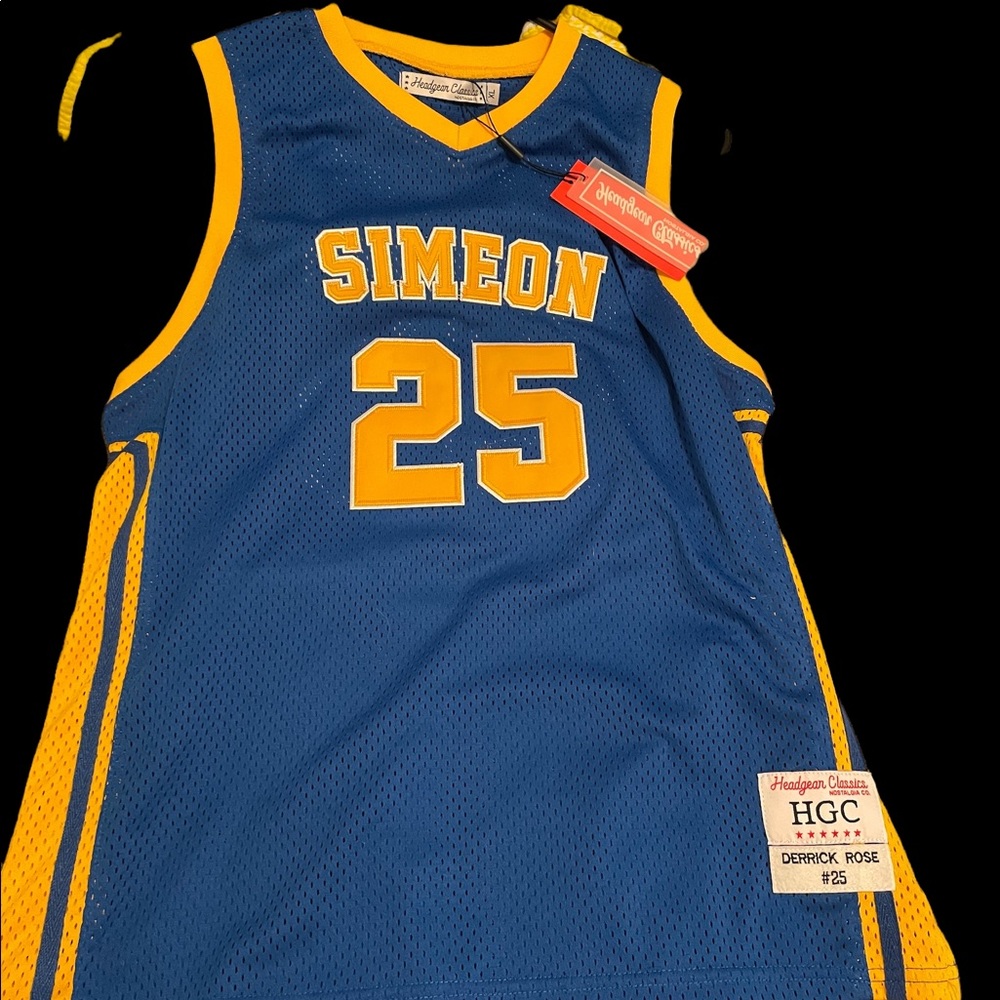 Derrick Rose VINTAGE RARE NOSTALGIC High school Simeon HS in Chicago classic